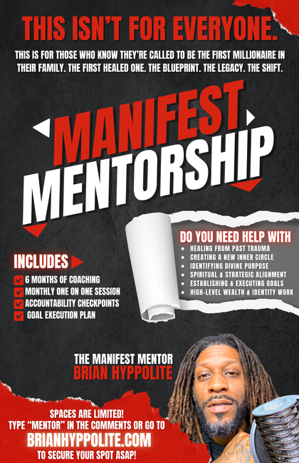 MANIFEST MENTORSHIP