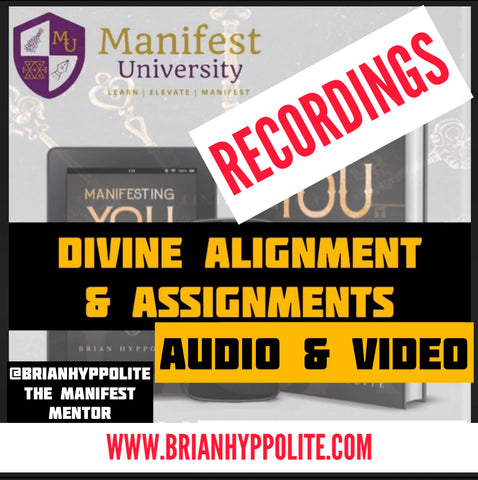 Divine Alignment & Assignments Masterclass RECORDING